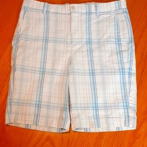 Blue Stripped Men's Shorts, MADE Brand, Size 32
